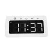 15W Light-Up Wireless Charger Alarm Clock | https://www.bestnamebadges.com