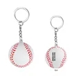 Baseball Stress Reliever Keychain | https://www.bestnamebadges.com