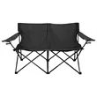 Double Take Folding Chair For Two | https://www.bestnamebadges.com