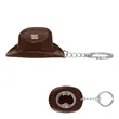 Cowboy Hat Bottle Opener Keychain | https://www.bestnamebadges.com