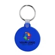 Round Shaped Silicone Keychain | https://www.bestnamebadges.com