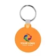 Round Shaped Silicone Keychain | https://www.bestnamebadges.com