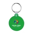 Round Shaped Silicone Keychain | https://www.bestnamebadges.com