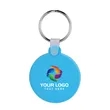 Round Shaped Silicone Keychain | https://www.bestnamebadges.com