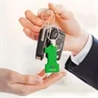 Number One-Shaped Silicone Keychain | https://www.bestnamebadges.com