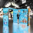 8'H Astra Modular Booth Kit 4 | https://www.bestnamebadges.com