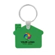 Custom House Shaped Silicone Keychain | https://www.bestnamebadges.com