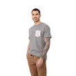 Men's MONROE Short Sleeve Pocket Tee | https://www.bestnamebadges.com
