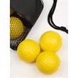 Golf Practice Balls with Mesh Pouch | https://www.bestnamebadges.com
