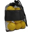 Golf Practice Balls with Mesh Pouch | https://www.bestnamebadges.com