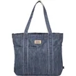 The Goods Navy Heather Carry All Tote | https://www.bestnamebadges.com