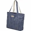The Goods Navy Heather Carry All Tote | https://www.bestnamebadges.com