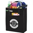 Printed Chevron Non-Woven Shopper Tote | https://www.bestnamebadges.com