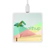 Square Wireless Charging Pad | https://www.bestnamebadges.com