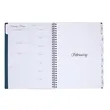 Wellable™ Plan Well Undated Planner Journal | https://www.bestnamebadges.com