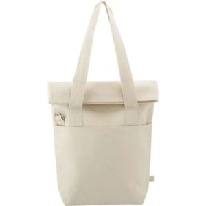 Organic 16oz Cotton Commuter Tote | https://www.bestnamebadges.com