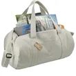 Repose 10oz Recycled Cotton Barrel Duffel | https://www.bestnamebadges.com