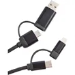 Boost 5-in-1 Long 65W PD Charging Cable | https://www.bestnamebadges.com