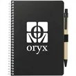 FSC® Mix 5' x 7' Spiral Notebook with Pen | https://www.bestnamebadges.com