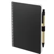 FSC® Mix 5' x 7' Spiral Notebook with Pen | https://www.bestnamebadges.com