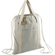 Repose 5oz. Recycled Cotton Drawstring Bag | https://www.bestnamebadges.com