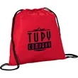 Evergreen Non-Woven Drawstring Bag | https://www.bestnamebadges.com