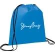 Evergreen Non-Woven Drawstring Bag | https://www.bestnamebadges.com
