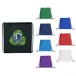 Evergreen Non-Woven Drawstring Bag | https://www.bestnamebadges.com