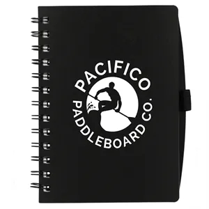 FSC® Recycled 5.5' x 7' Coordinator Notebook | https://www.bestnamebadges.com
