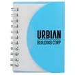FSC® Recycled 3.4' x 4.5' Post Spiral Notebook | https://www.bestnamebadges.com