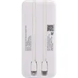 Pwr Pal 10000 mAh Power Bank with Integrated Cable | https://www.bestnamebadges.com
