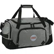 Graphite 21" Weekender Duffel Bag | https://www.bestnamebadges.com