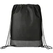 Crossweave Heat Sealed Drawstring Bag | https://www.bestnamebadges.com