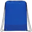 Crossweave Heat Sealed Drawstring Bag | https://www.bestnamebadges.com