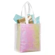 Iridescent Non-Woven Gift Tote | https://www.bestnamebadges.com