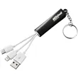 Route Light Up Logo 3-in-1 Cable | https://www.bestnamebadges.com
