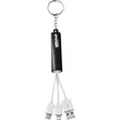 Route Light Up Logo 3-in-1 Cable | https://www.bestnamebadges.com
