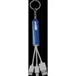 Route Light Up Logo 3-in-1 Cable | https://www.bestnamebadges.com