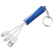 Route Light Up Logo 3-in-1 Cable | https://www.bestnamebadges.com