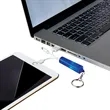 Route Light Up Logo 3-in-1 Cable | https://www.bestnamebadges.com