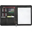 FSC® Mix Metropolitan Zippered Padfolio | https://www.bestnamebadges.com
