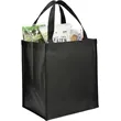 Double Laminated Wipeable Grocery Tote | https://www.bestnamebadges.com