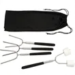 Extendable 34" Roasting Sticks with Carrying Case | https://www.bestnamebadges.com