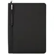 FSC® Mix Vienna Heathered Zippered Padfolio | https://www.bestnamebadges.com