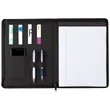 FSC® Mix Vienna Heathered Zippered Padfolio | https://www.bestnamebadges.com