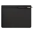 FSC® Mix Vienna Heathered Zippered Padfolio | https://www.bestnamebadges.com