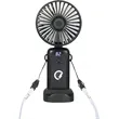 Rechargeable 100% RABS Personal LED Fan | https://www.bestnamebadges.com