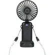 Rechargeable 100% RABS Personal LED Fan | https://www.bestnamebadges.com
