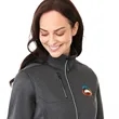Women's JORIS Eco Softshell Jacket | https://www.bestnamebadges.com