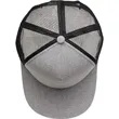 Recycled Cotton Canvas 5 Panel Mesh Back Ballcap | https://www.bestnamebadges.com